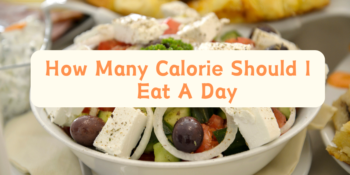 How Many Calorie Should I Eat A Day