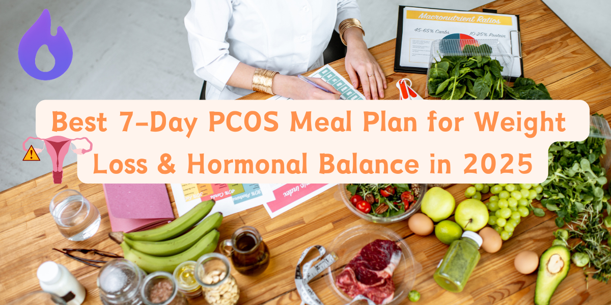 Best 7-Day PCOS Meal Plan for Weight Loss & Hormonal Balance in 2025